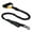 black, variant on Reflective Dog Leash Shock Absorbing with Comfortable Padded Handle and Traffic Handle Suitable