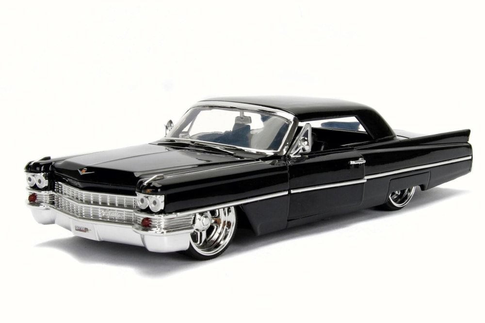 1963 Cadillac, Black - JADA 99550WA1 - 1/24 Scale Diecast