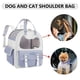 thumbnail image 5 of Mochila Transportadora De Gatos Mochila de viaje para gatos, mochila transpirable para mascotas, gran capacidad (azul claro) Sywqhk Libre de BPA, 5 of 7