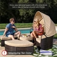 thumbnail image 2 of Best Choice Products 5-Piece Modular Patio Wicker Daybed Sectional w/ Adjustable Seats, Retractable Canopy - Teal, 2 of 7