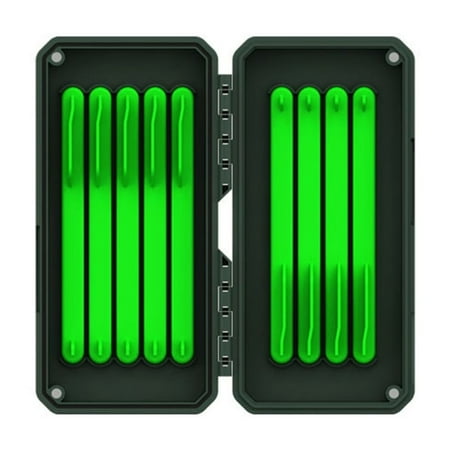 Lure Baits Container with 11 Magnetic Stick Waterproofs Storage Case Enduring