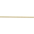 thumbnail image 3 of 14K Yellow Gold chain Rolo Concave Diamond-cut 24 in 1.25 mm, 3 of 5