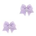 thumbnail image 1 of Qarigey Banda para el cabello grande Bowknot Adornos elásticos Coleta decorativa Titular Bobbles Scrunchies Accesorios Multicolor Violeta Violeta 2piezas Qarigey CBP458660, 1 of 5