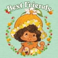 thumbnail image 2 of Girl's Strawberry Shortcake Cute Orange  Graphic T-Shirt, 2 of 4