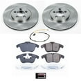 thumbnail image 3 of PowerStop Front Stock Replacement Brake Pad and Rotor Kit Fits: JAGUAR Select Models KOE7680, 3 of 8