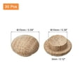 thumbnail image 2 of Wood Plugs, 30 Pack 15 x 10 mm - Red Oak Wood Button Top Plugs, Screw Hole Covers for Stair Chair Craft Furniture, 2 of 6