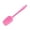 Pink, variant on Hariumiu Silicone Baking Spatula Desserts Non-Slip Handle Cream Stirring Utensil Cake Cream Stirrer Easy-to-clean Pastry Tool