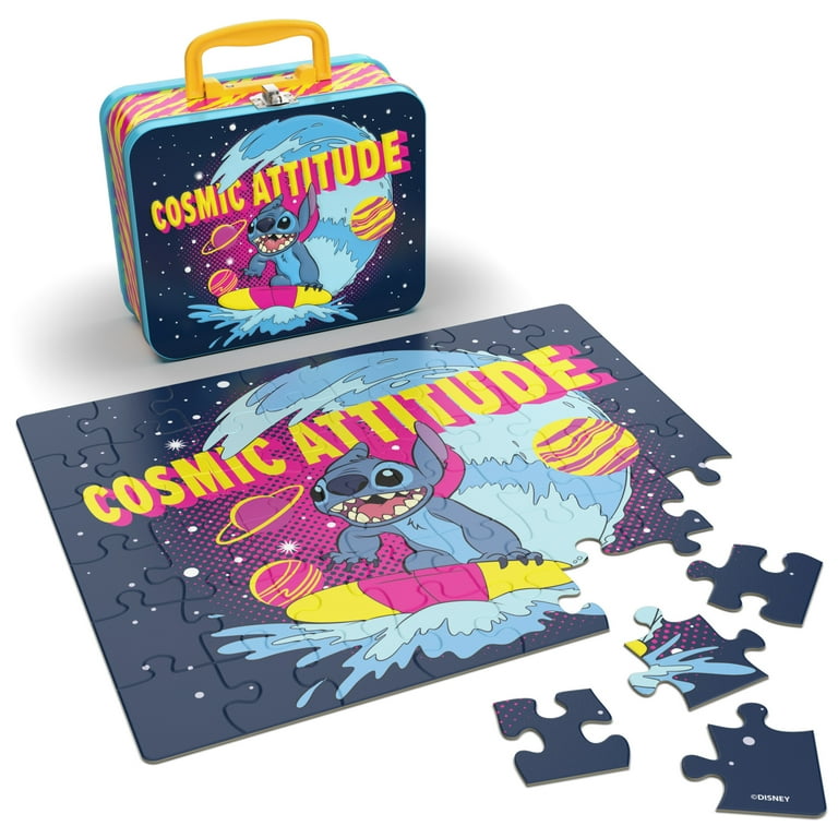 Spin Master Games, Lilo & Stitch Puzzle in Storage Tin with Handle