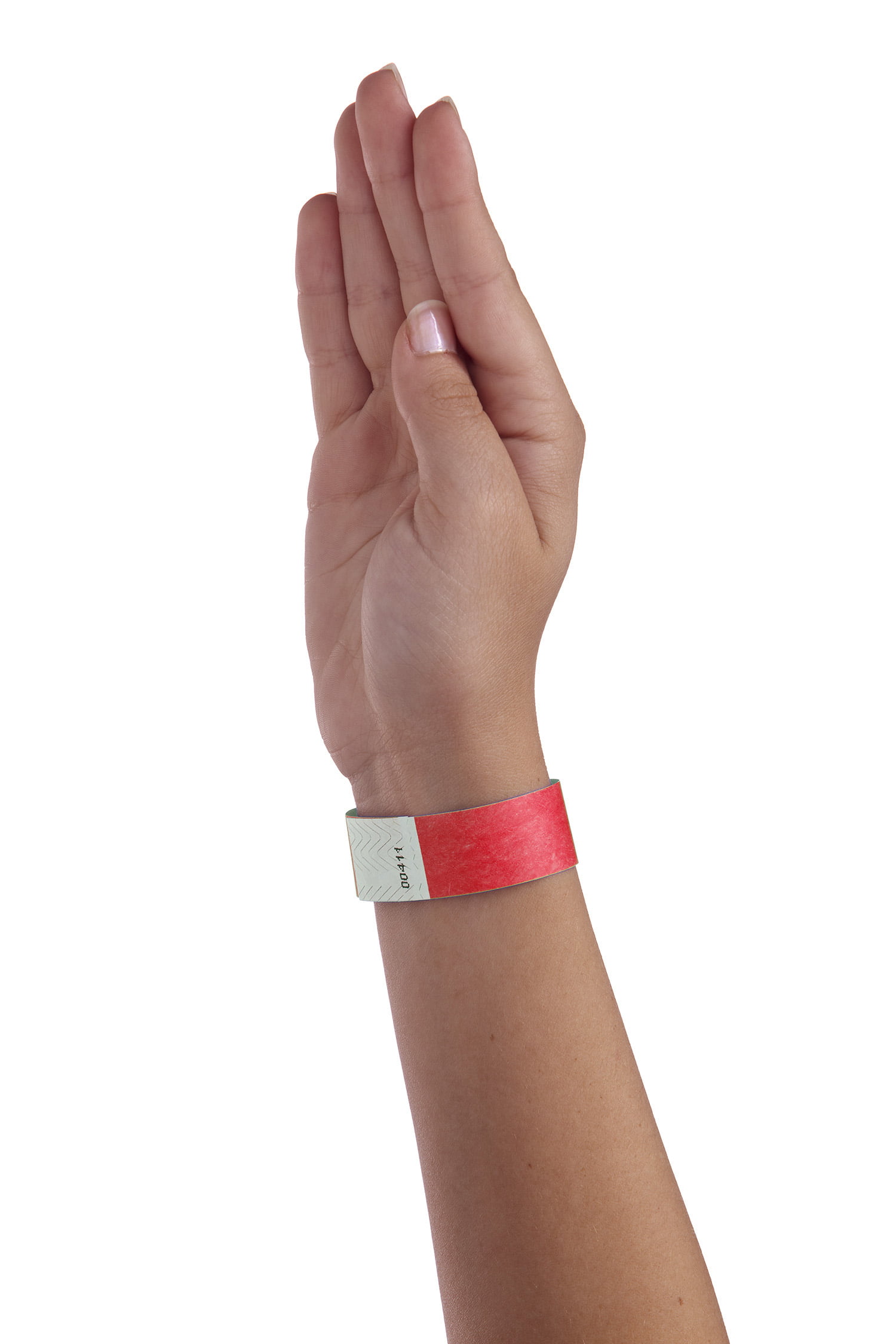 SOTOGO 800 Counts Paper Wristbands Neon Wristbands Waterproof