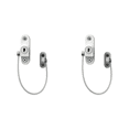 thumbnail image 1 of Cerradura Seguridad Antirrobo Cerradura Ventana Protección Fácil Usar (blanco 1 Juego), 1 of 3