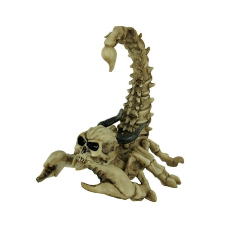 Horned Demon Skull Head Scorpion Skeleton Statue | Walmart Canada