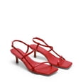 thumbnail image 3 of DREAM PAIRS Women's Low Kitten Heels Square Open Toe Ankle Strap Party Wedding Dressy Sandals Shoes, 3 of 7