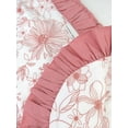 thumbnail image 4 of Honest Baby Clothing Organic Cotton Boy/Girl 2-Piece Stroller Blanket and Beanie Hat Gift Set, Pink, 4 of 7