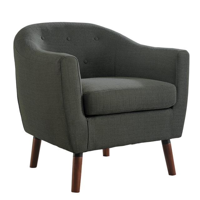 Homelegance 31 Inch Lucille Collection Single Living Room Accent Chair, Gray