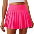 thumbnail image 1 of Falda de tenis PINSPARK plisada para mujer, golf, control de barriga, 1 of 6