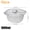 1800ml, variant on 10pcs Disposable Aluminum Pot, Aluminum Foil Hot Pot, Disposable Round Aluminums Pan Heavy-Duty 11-Inch with Lid for Direct Flame and Grill for Camping, BBQ, Catering, and Takeout