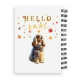thumbnail image 2 of Hello Fall Cocker Spaniel Enjoys Warm Campfire Autumn Night Bright Moon Spiral Bound Journal Cockers Dog Lover Gifts 5x7in Spiral Notebook - 01008, 2 of 5