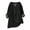 Black, variant on Womens Clothing Kelon 3/4 Length Sleeve Womens Tops V Neck 2026 Casual Summer Tshirt Fashion Beach Vacation Clothes, S