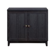 My Texas House Ellison Modular TV Console, Black Finish