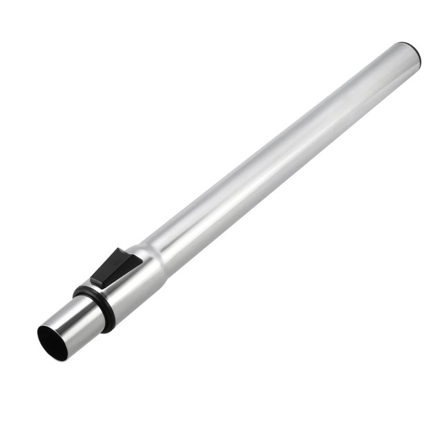 Varilla de extensión de Unique Bargains Metal 35mm 1-3/8 pulgadas para aspiradora, varilla telescópica de manguera de 19.3 pulgadas en plata