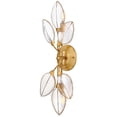 thumbnail image 4 of Fredrick Ramond Fr47760 Amira 2 Light 26" Tall Wall Sconce - Brass, 4 of 7
