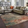 thumbnail image 4 of Oriental Weavers Montage Indoor Area Rug Blue 3'10"X5'5", 4 of 4