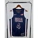 thumbnail image 1 of 2024 Team USA dark blue 6 James 4 Curry 8 Leonard 7 Durant NBA Jersey, 1 of 5