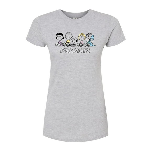 Peanuts - Pastel Group  - Juniors Fitted Tee