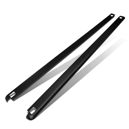 Ford F150 Bed Rails For 1980 to 1996 Ford F100 / F150 6.5Ft Fleetside Short Bed Side Rail Molding Caps w / Holes (Pair) 95 94 93 92 91 90 89 88 87 ()