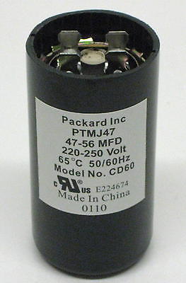 Motor Start Capacitor 400-480 MFD 165 VAC - Fits Mars 11037 - Replacement 6481