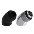 thumbnail image 4 of Conector G1/4 Tornillo Rosca 45 Grados Codo Rotación Latón Accesorio Plata Hugtrwg  Para estrenar, 4 of 5