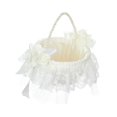 thumbnail image 3 of Cesta de boda para dama de honor, caja de encaje, decoraciones, accesorios, caja de flores pequeñas, cesta para niña de para celebraciones,, 3 of 9