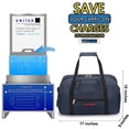 thumbnail image 2 of 17" Personal Item Underseat Duffel Bag W Pillow for United Airlines (Navy), 2 of 6