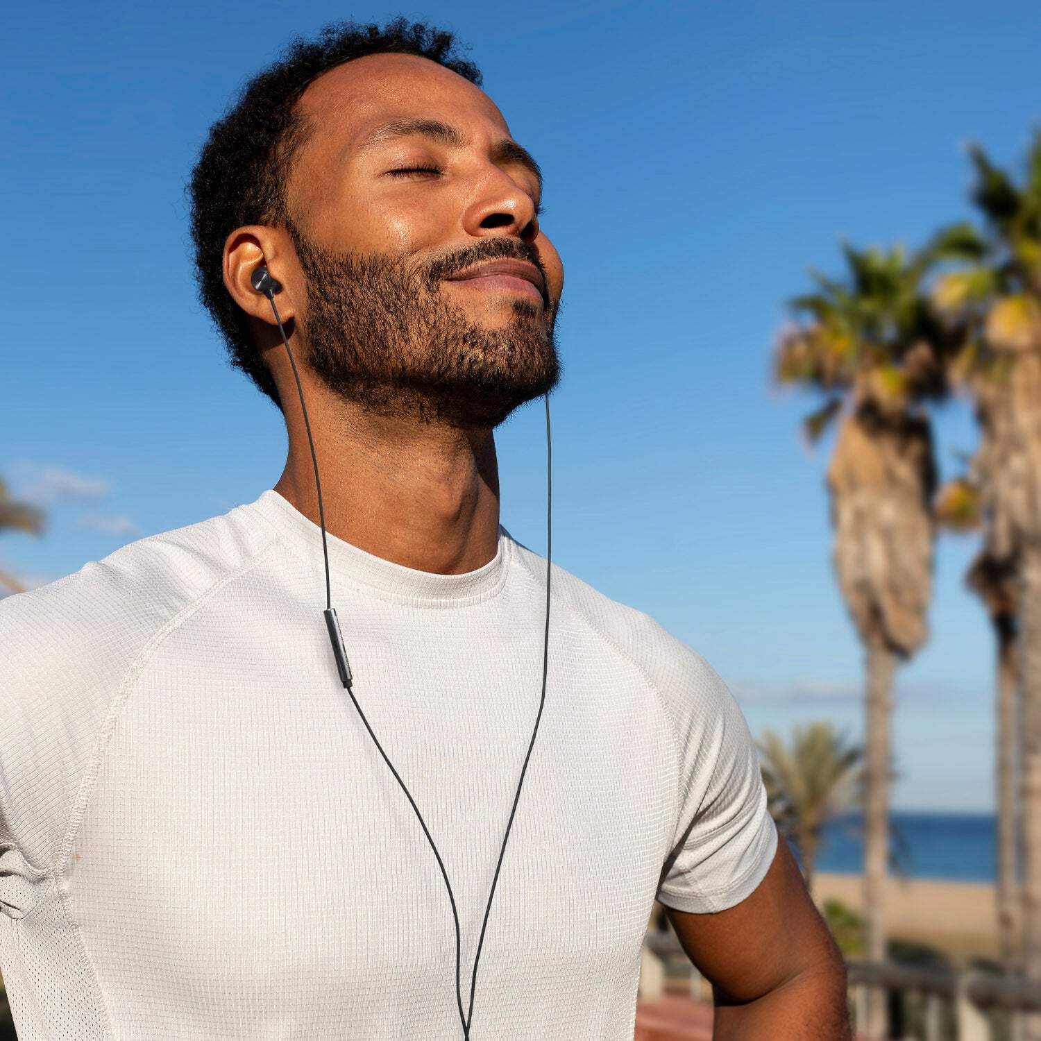 ErgoFit In-Ear Earbud Headphones with Microphone, USB-C Compatible