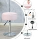thumbnail image 5 of Taburete LITZFUR de terciopelo rosa con altura de almacenamiento ajustable, 5 of 7