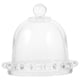 thumbnail image 1 of Mini soporte para tartas con tapa de cúpula, transparente, de cristal, para tartas pequeñas, 1 of 6