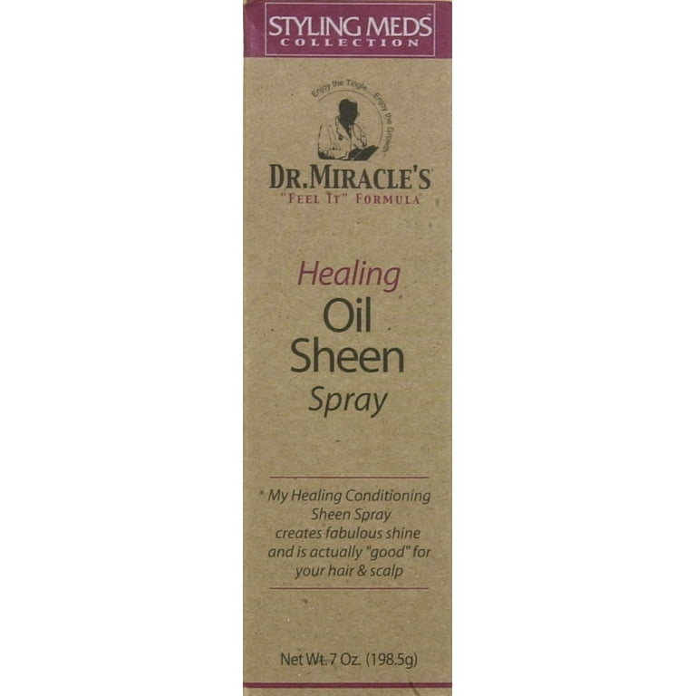 Dr Miracle Healing Oil Sheen Spray Dr Miracle Healing Oil Sheen Spray