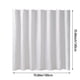thumbnail image 4 of Cortina de ducha blanca para baño, decoración de baño, tela de poliéster lavable, 0,8 x 1,8 m (ganchos no incluidos), 4 of 8