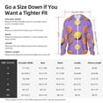 thumbnail image 6 of Picia Yellow Lemon And Orange Women's Men's UPF 50+ Sun Protection Hoodie Shirt Long Sleeve SPF Fishing Outdoor UV Hiking Lightweight Shirts-Medium, 6 of 9