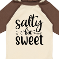 thumbnail image 4 of Inktastic Salty but Sweet Boys or Girls Long Sleeve Baby Bodysuit, 4 of 5