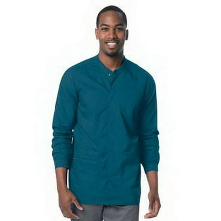 Landau ProFlex Tailored Fit Stretch 3-Pocket Warm-Up Scrub Jacket for Men 3170