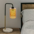 thumbnail image 3 of Shisuyan Small Lamp Shade Texture Glass Decorative Lampshade Light Fixture Cover Shade, 3 of 8