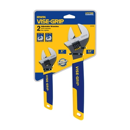 Irwin Vise Grip 2078700 Adjustable Wrench Set 2