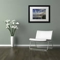 thumbnail image 3 of Trademark Fine Art 'Boundary Bay Sunset' Canvas Art by Pierre Leclerc, White Matte, Black Frame, 3 of 4