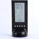 thumbnail image 2 of Reloj electrónico multifuncional con indicador de temperatura, pantalla digital, calendario, despertador para el hogar, escritorio, sin batería (negro), 2 of 8