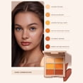 thumbnail image 3 of Paleta de correctores faciales ANGGREK 6 Colores, 3 of 7