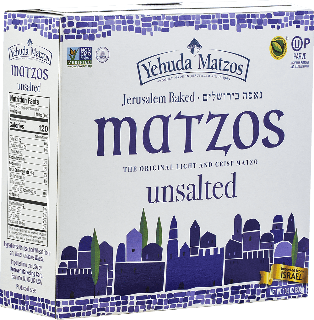Yehuda Unsalted Matzo Thins, 10.5 oz