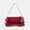 Burgundy, variant on Women's Brown Shoulder Bag with Minimalist Flap Design