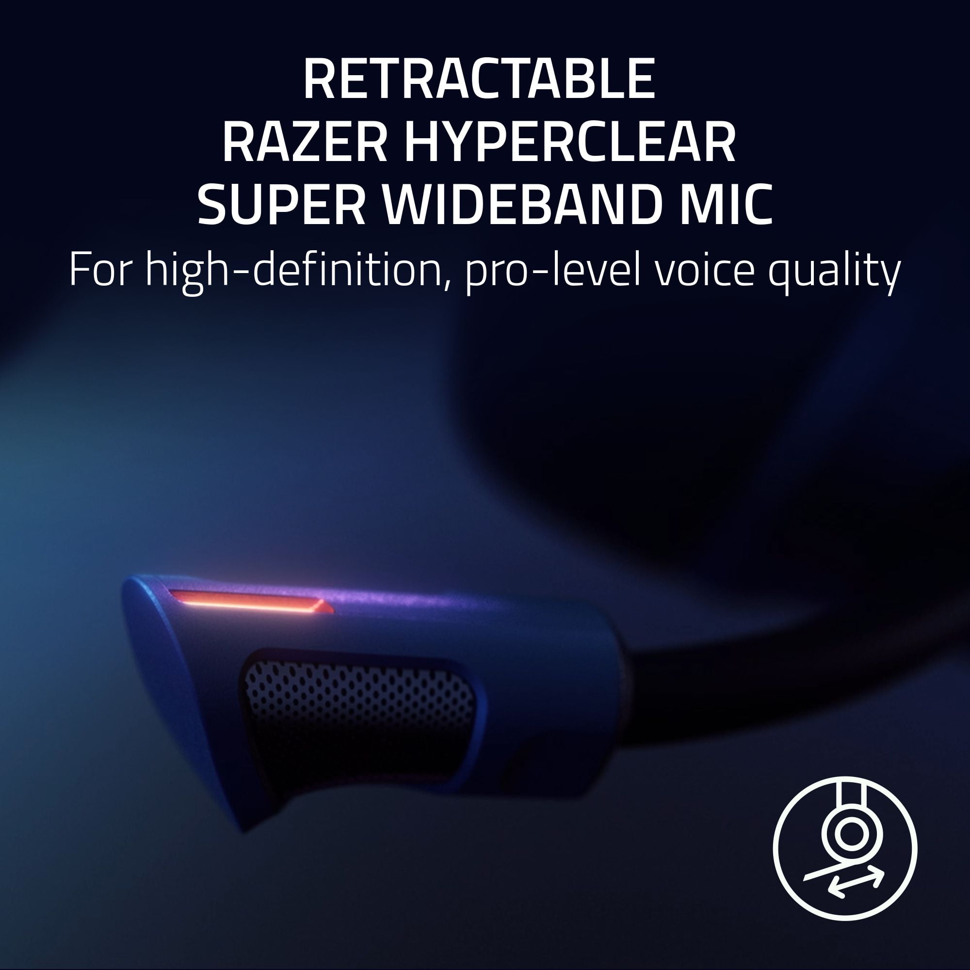 Razer Kraken V4 Pro Wireless Gaming Headset with Control Hub, RGB Chroma, Black