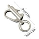 thumbnail image 3 of Encendedor de metal HWRETIE de 5 ml con pedernal,llavero portátil con pedernal para uso en exteriores,accesorio compacto y duradero, 3 of 5